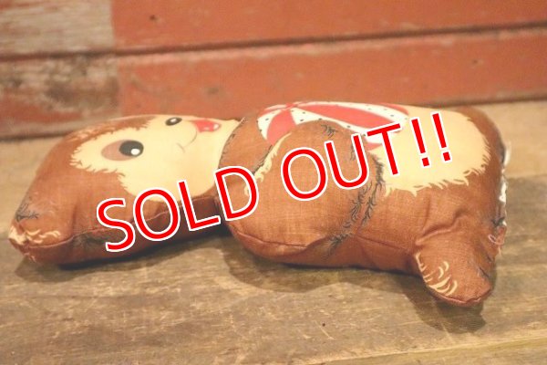 画像4: ct-230414-28 Vintage Bear Cloth Doll