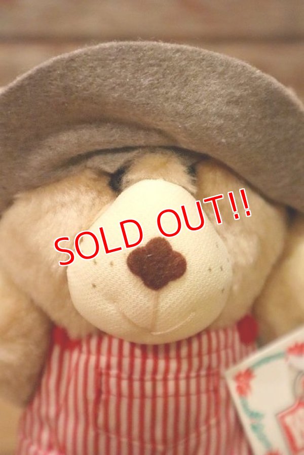 画像2: ct-230414-02 WENDY'S / 1986 Furskins Bear Plush Doll "Dudley Furskin"