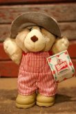 画像1: ct-230414-02 WENDY'S / 1986 Furskins Bear Plush Doll "Dudley Furskin"