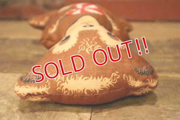 画像6: ct-230414-28 Vintage Bear Cloth Doll