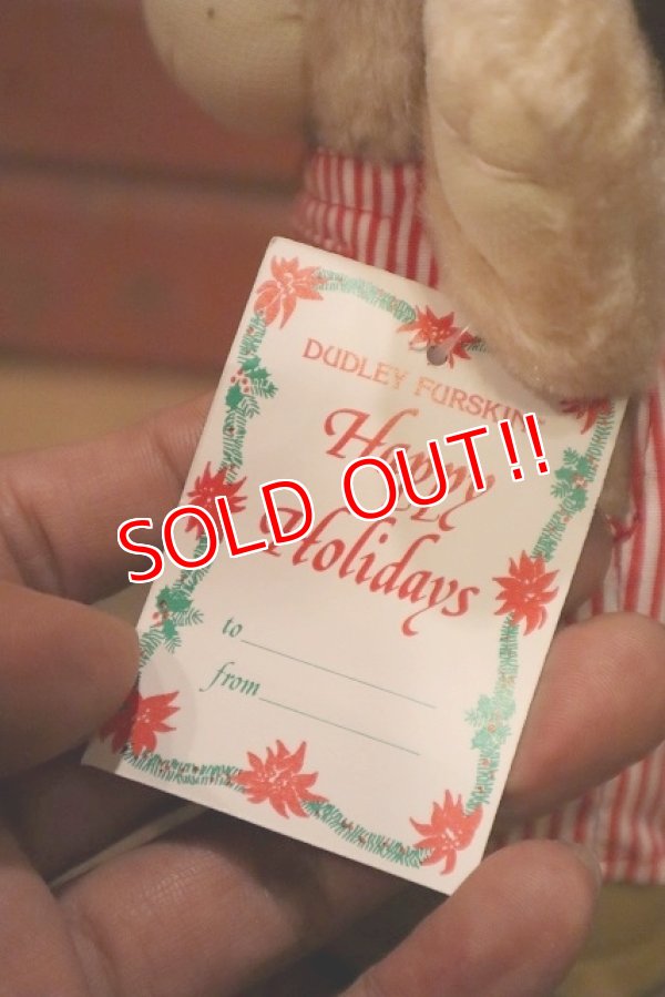 画像7: ct-230414-02 WENDY'S / 1986 Furskins Bear Plush Doll "Dudley Furskin"