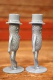 画像4: ct-221101-95 PLANTERS / MR.PEANUT 1950's Salt & Pepper (Blue)