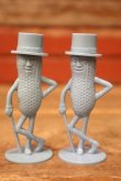 画像1: ct-221101-95 PLANTERS / MR.PEANUT 1950's Salt & Pepper (Blue)