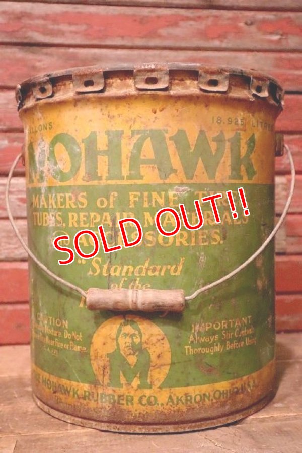 画像3: dp-230503-80 THE MOHAWK RUBBER CO., 5 U.S. GALLONS CAN