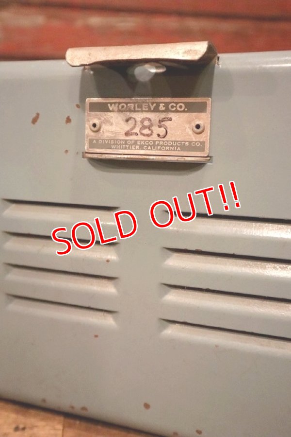 画像2: dp-230401-46 WORLEY CO. Vintage Metal Basket