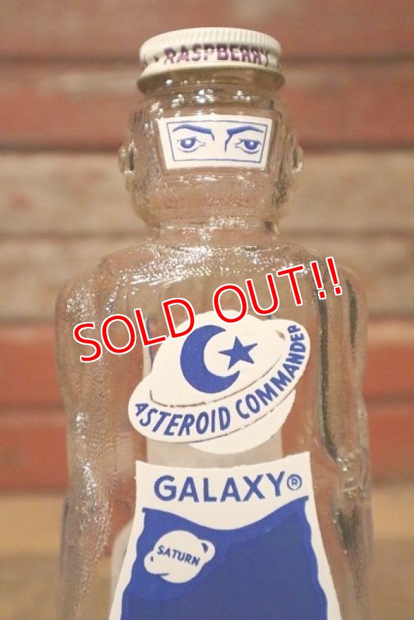 画像2: ct-230414-32 Space Foods / 1950's GALAXY Spaceman Syrup Bottle "ASTEROID COMMANDER" 