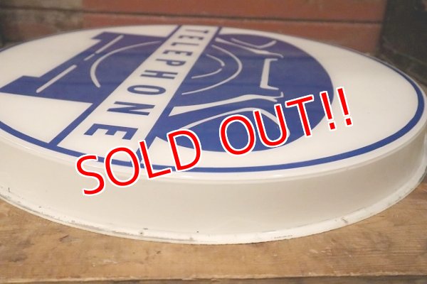 画像6: dp-230401-37 Vintage Public Telephone Sign