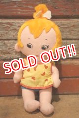 画像: ct-230414-05 Pebbles / Knickerbocker 1970's Cloth Doll