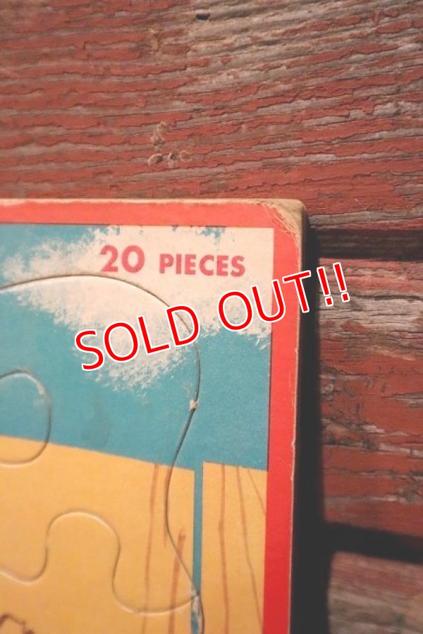 画像6: ct-230414-14 Huckleberry Hound / 1950's-1960's Frame Tray Puzzle