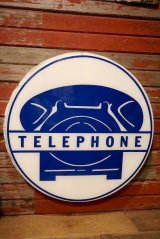 画像: dp-230401-37 Vintage Public Telephone Sign