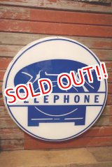 画像: dp-230401-37 Vintage Public Telephone Sign