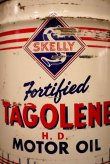 画像2: dp-230503-50 SKELLY / TAGOLENE MOTOR OIL 1960's 5 U.S. GALLONS CAN