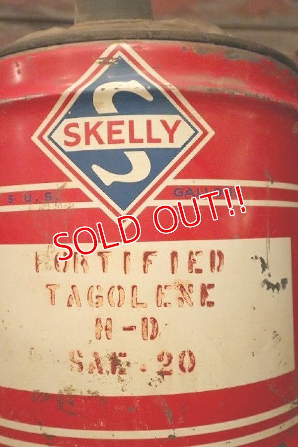 画像2: dp-230503-55 SKELLY / 1970's 5 U.S. GALLONS CAN