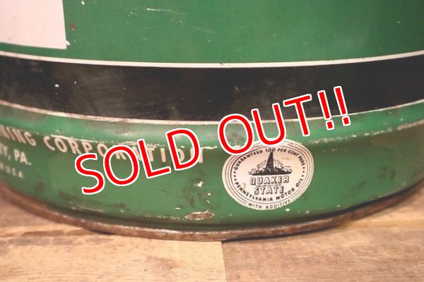 画像5: dp-230503-30 QUAKER STATE / 1940's 5 U.S. GALLONS CAN