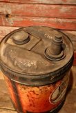 画像7: dp-230503-28 VEEDOL / TRACTOR OIL 1950's 5 U.S. GALLONS CAN