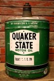 画像1: dp-230503-30 QUAKER STATE / 1940's 5 U.S. GALLONS CAN