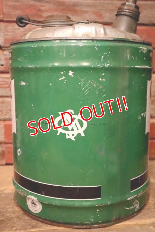 画像6: dp-230503-30 QUAKER STATE / 1940's 5 U.S. GALLONS CAN