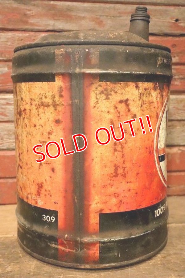 画像5: dp-230503-28 VEEDOL / TRACTOR OIL 1950's 5 U.S. GALLONS CAN