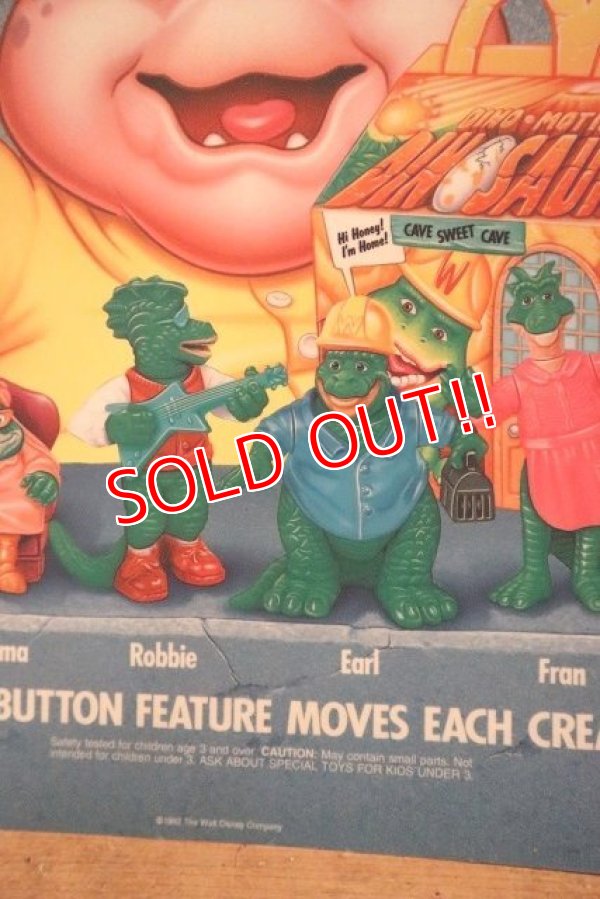 画像4: ct-230414-24 McDonald's / 1992 DINO MOTION DINOSOURS Happy Meal Toy Translite