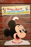 画像1: ct-230201-12 Mickey Mouse / 1970's-1980's Plastic Clothes Hanger