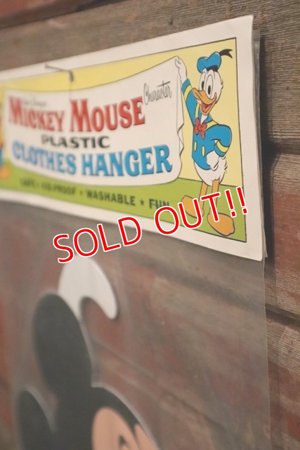 画像6: ct-230201-12 Mickey Mouse / 1970's-1980's Plastic Clothes Hanger