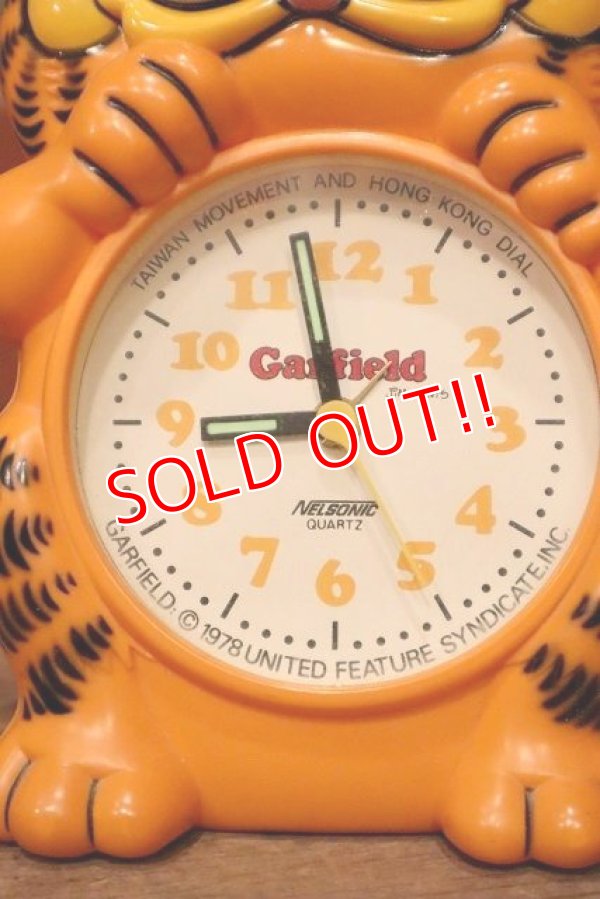画像4: ct-230503-02 Garfield / NELSONIC 1980's Clock