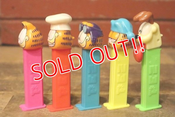 画像5: ct-230503-02 Garfield / 1990's PEZ Dispenser Set
