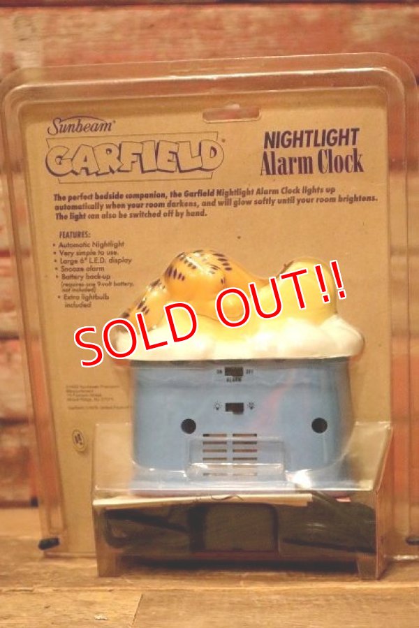 画像7: ct-230503-02 Garfield / Sunbeam 1993 Alarm Clock