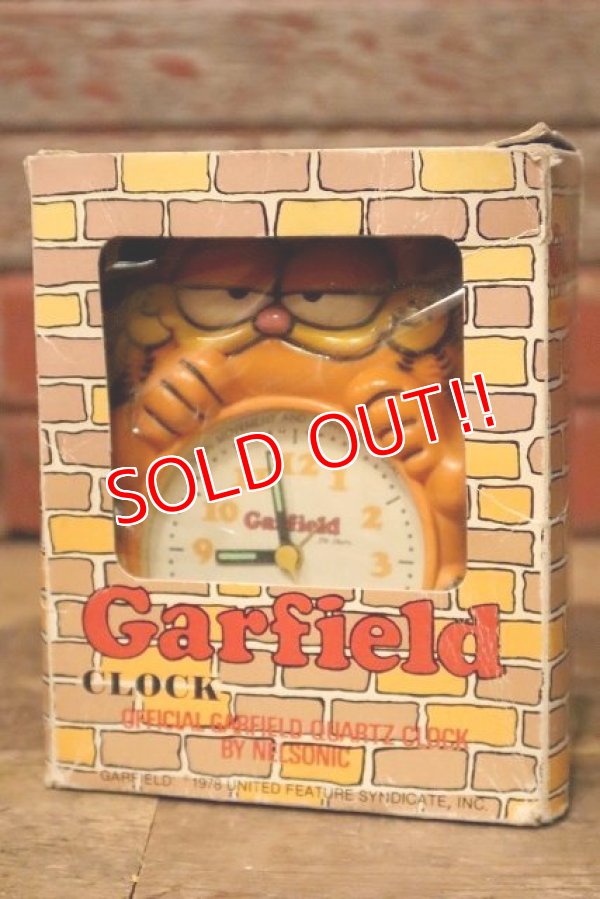 画像2: ct-230503-02 Garfield / NELSONIC 1980's Clock