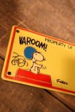 画像2: nt-2305010-01 Snoopy / 1970's Name Plate