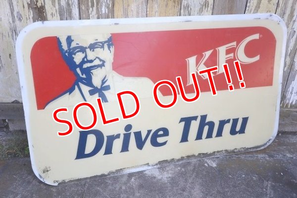 画像1: dp-230518-01 KFC / 1990's Drive Thru Sign