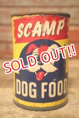 画像: dp-230518-08 SCAMP / 1960's DOG FOOD CAN