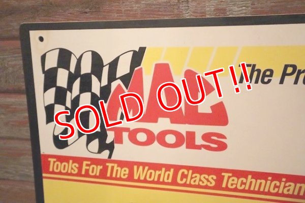 画像2: dp-230518-04 MAC TOOLS / 1980's Key Hook Board Sign