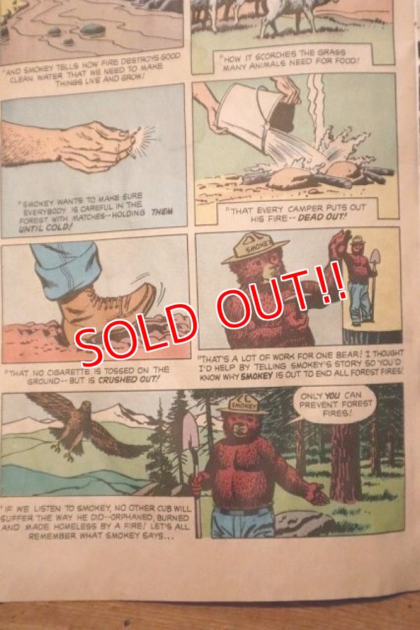 画像6: ct-150217-08 Smokey Bear / The True Story of Smokey Bear 1969 Comic