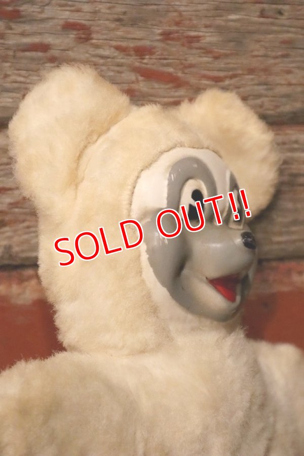 画像3: ct-230518-11 Teddy Snow Crop / 1950's Rubber Face Doll