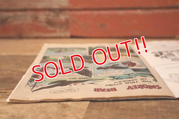 画像9: ct-150217-08 Smokey Bear / The True Story of Smokey Bear 1969 Comic