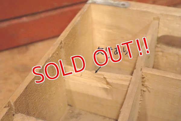 画像7: dp-230401-12 GAMBLE / Vintage Wood Box