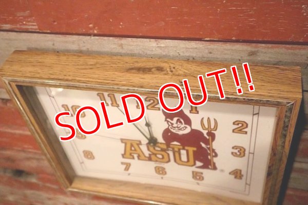 画像6: dp230414-56 Arizona State University / 1980's-1990's Wall Clock