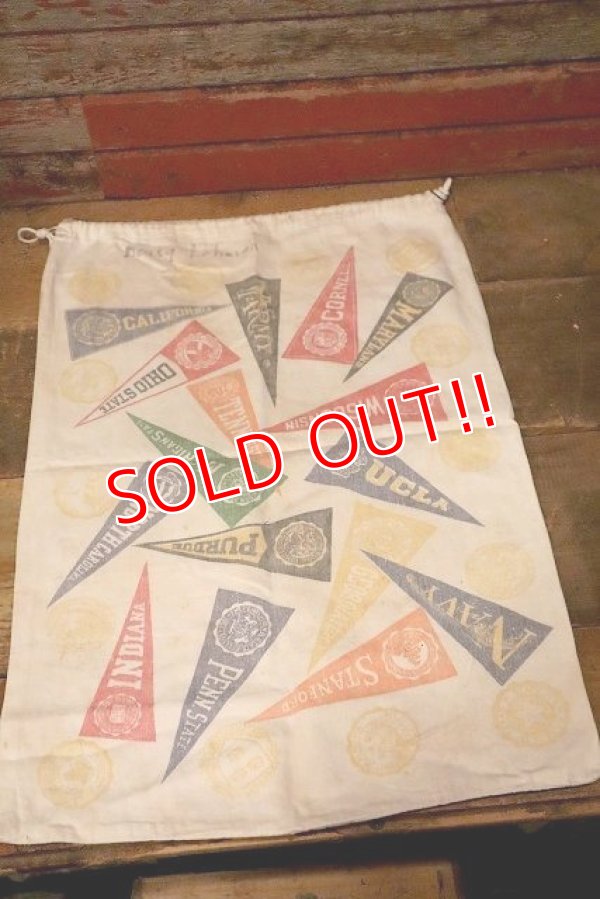 画像5: dp-230414-62 College Pennant Vintage Laundry Bag