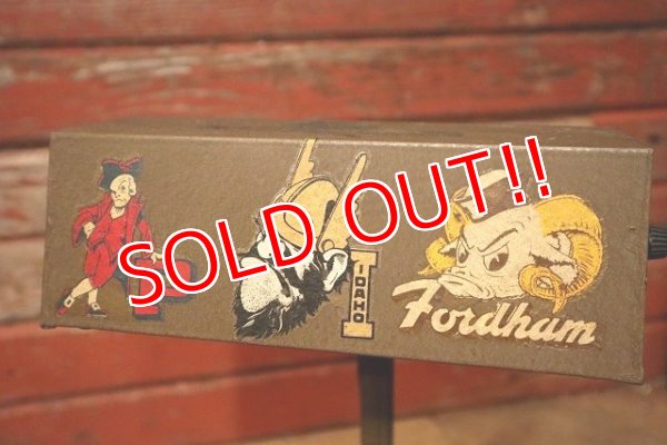 画像2: dp-230414-17 Vintage Desk Light College Decal Custom