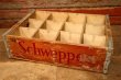 画像1: dp-230401-12 Schwepps / Vintage Wood Box