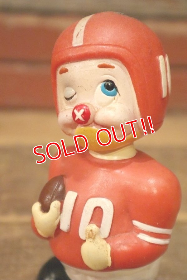 画像2: ct-230414-75 Football Player / Vintage Wind Up Toy