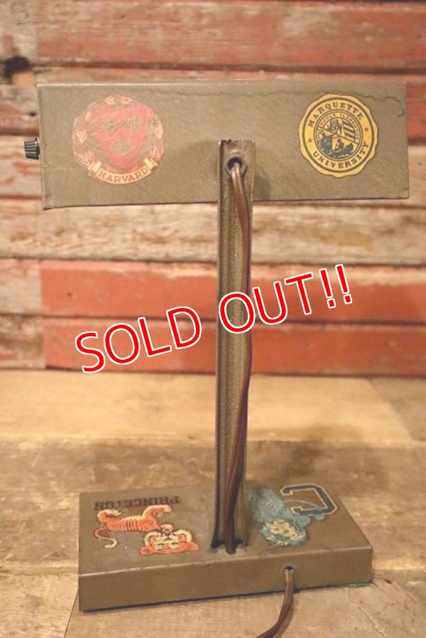 画像9: dp-230414-17 Vintage Desk Light College Decal Custom