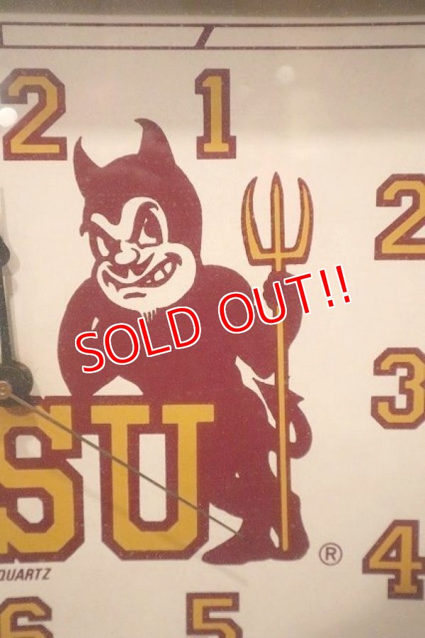 画像2: dp230414-56 Arizona State University / 1980's-1990's Wall Clock