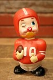 画像1: ct-230414-75 Football Player / Vintage Wind Up Toy