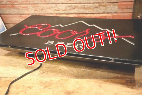 画像6: dp-230503-08 Coors / 1980's-1990's Lighted Sign