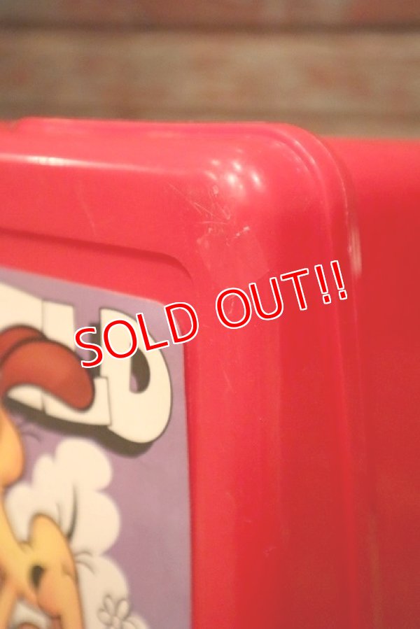 画像10: ct-230503-02 Garfield / THERMOS 1980's Plastic Lunch Box