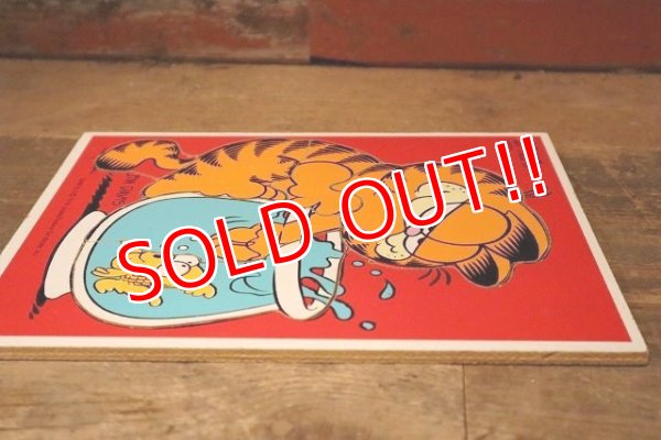 画像7: ct-230503-02 Garfield / Playskool 1970's Wood Frame Tray Puzzle