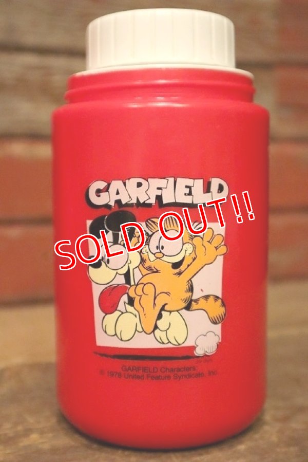 画像11: ct-230503-02 Garfield / THERMOS 1980's Plastic Lunch Box