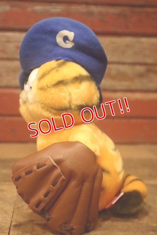 画像3: ct-230503-02 Garfield / DAKIN 1980's Plush Doll "Baseball"